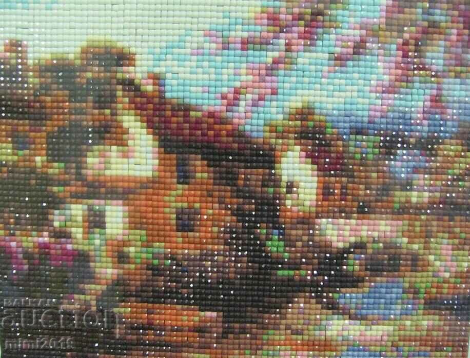 Tapiserie mozaic cu rama cu preț 22.50 BGN | € 11.50 Tapiserie mozaic cu rama cu preț 22.50 BGN | € 11.50