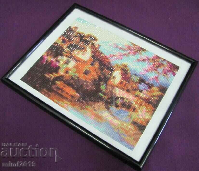 Tapiserie mozaic cu rama - 5 Tapiserie mozaic cu rama - 5