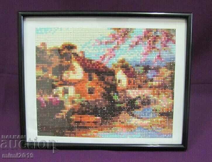 Tapiserie mozaic cu rama - 7 Tapiserie mozaic cu rama - 7