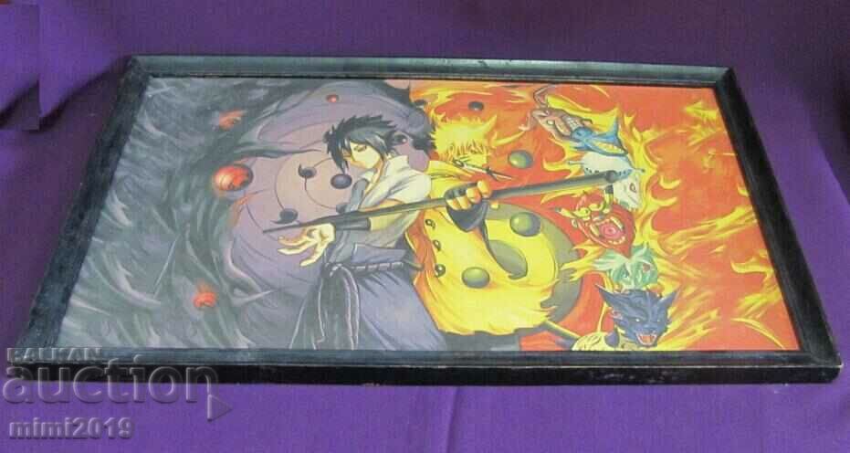 Auction Poster with Frame - Manga Auction Poster with Frame - Manga