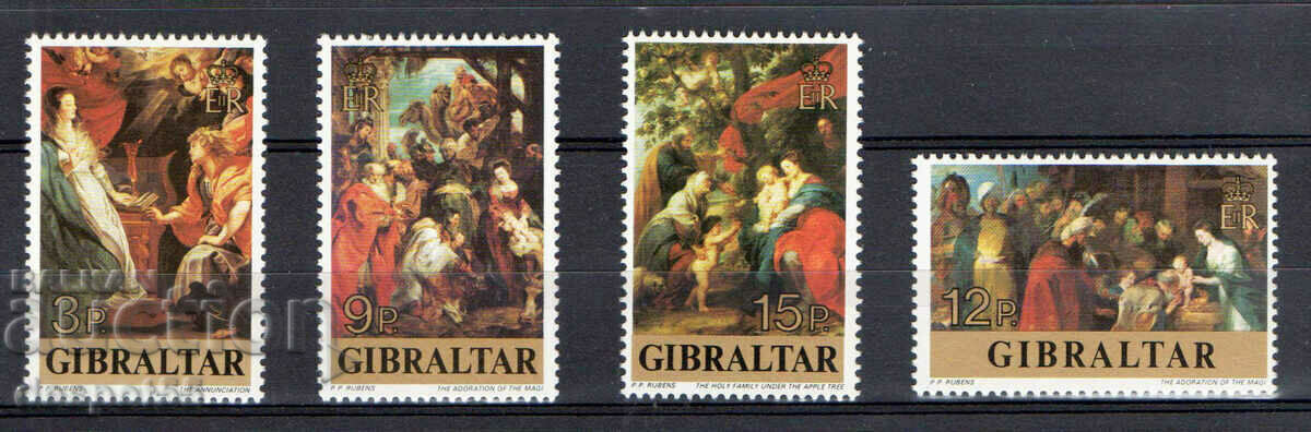 1977. Gibraltar. Mari artiști - Rubens.