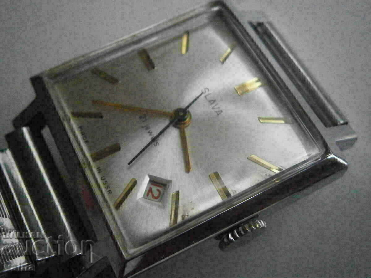 Auction  SLAVA, 21 jewels, made in USSR, TOP!