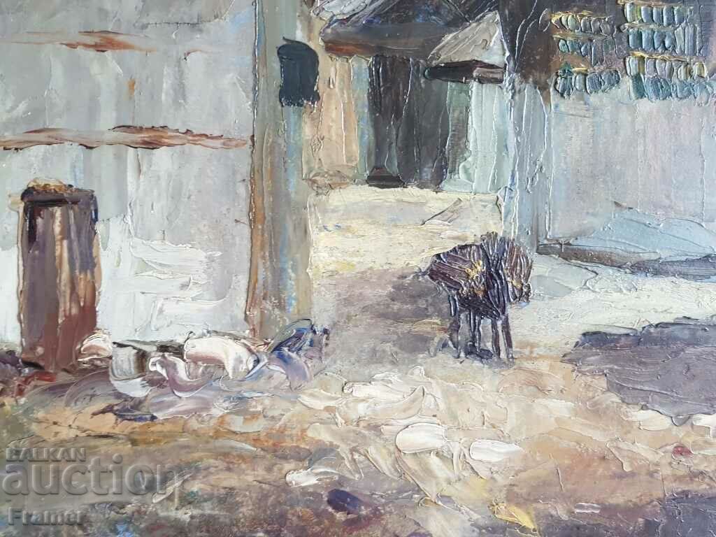 Delivery of Danail Dechev 1891-1962 Landscape from the village of Belovo, 1930s, oil Delivery of Danail Dechev 1891-1962 Landscape from the village of Belovo, 1930s, oil