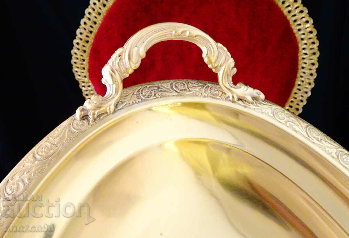 Delivery of Bronze fruit bowl, platter Guido Galbiati