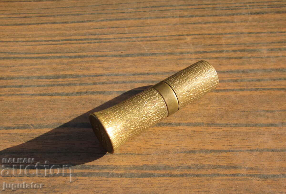 Delivery of old bronze box of Bulgarian lipstick