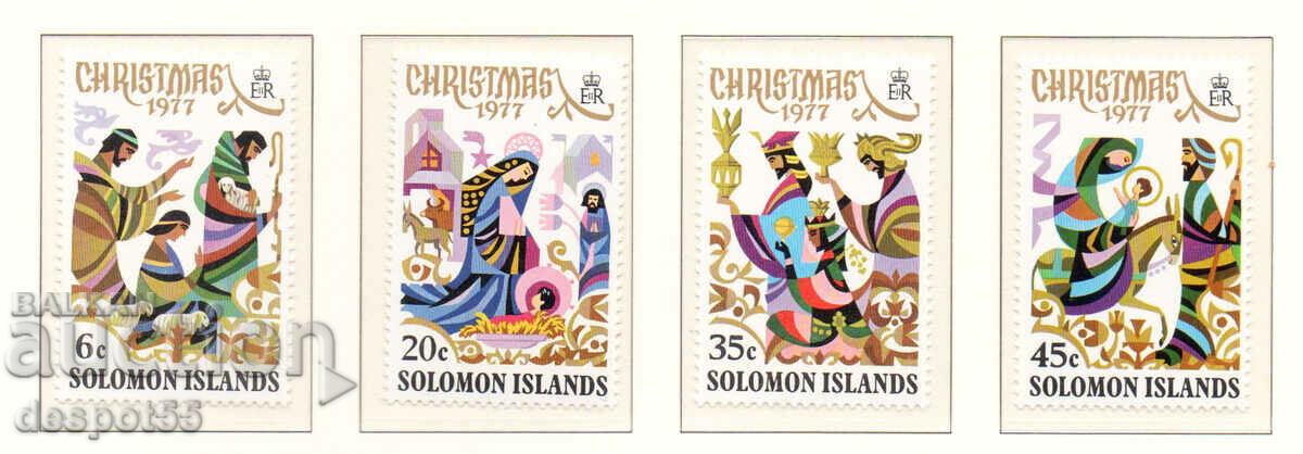1977. Solomon Islands. Christmas.