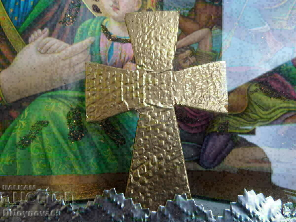 Delivery of Old icon in a box Delivery of Old icon in a box