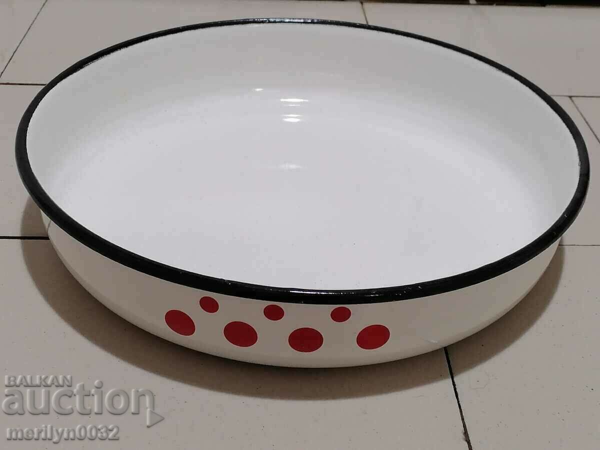 Auction Enamel pot of sotsa pan casserole dish with enamel Auction Enamel pot of sotsa pan casserole dish with enamel