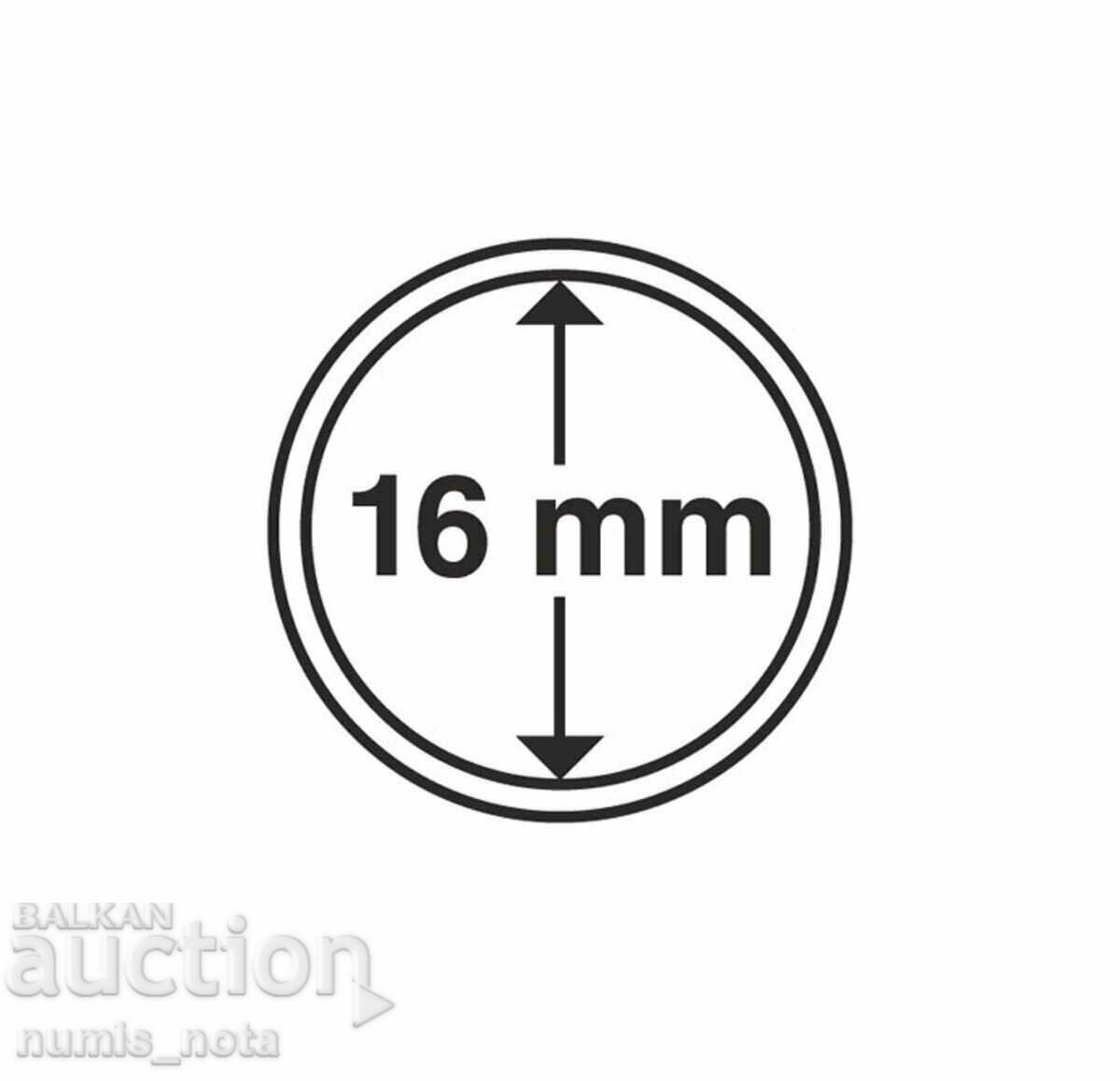 Auction Coin capsules Leuchtturm Grips - 16 mm. Auction Coin capsules Leuchtturm Grips - 16 mm.