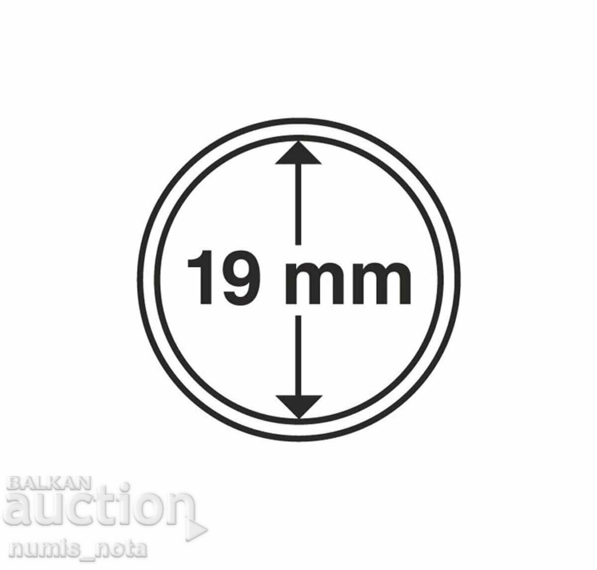 Auction Coin capsules Leuchtturm Grips - 19 mm. Auction Coin capsules Leuchtturm Grips - 19 mm.