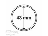 Coin Capsules Leuchtturm Grips - 43mm.