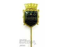 SCHWEHAT Austria Coat of Arms Emblem Old Badge