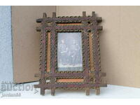 Old photo frame / First World War / 1914