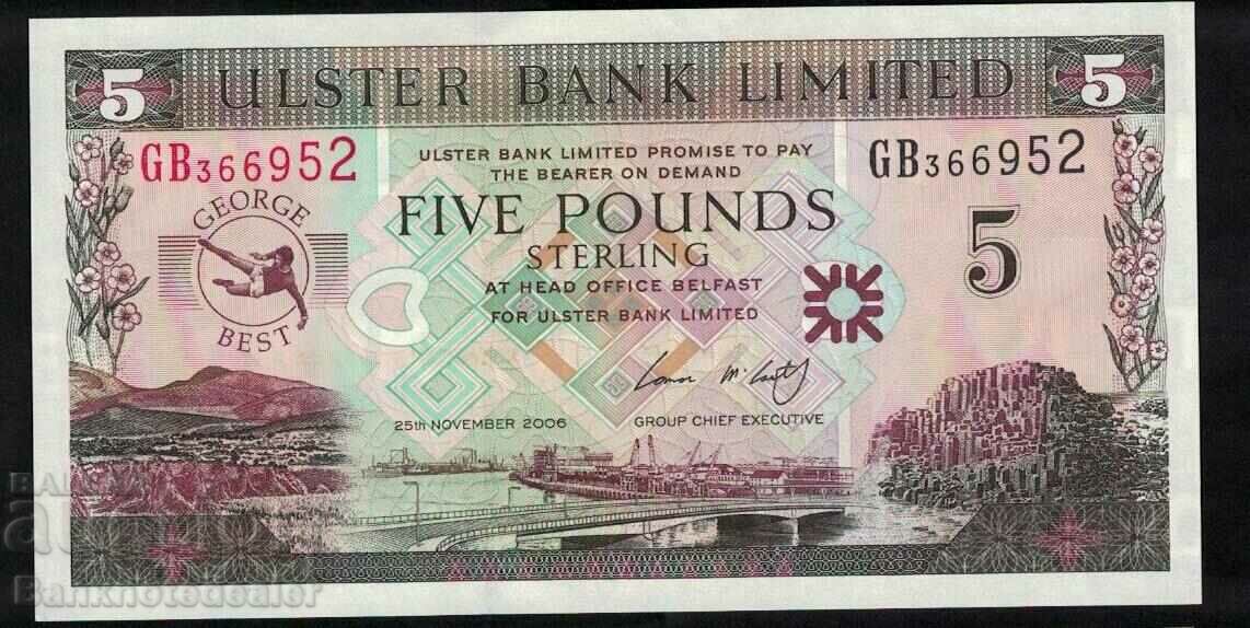 Northern Ireland 5 Pounds 2006 Ulster Bank Pick 337 Ref 1452