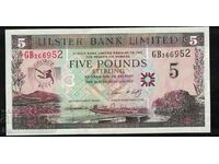 Irlanda de Nord 5 Pounds 2006 Ulster Bank Pick 337 Ref 1452