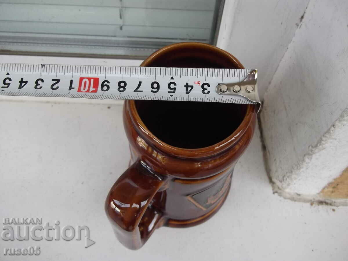 Mug "WROCŁAW" ceramic new with copper applications - 6 Mug "WROCŁAW" ceramic new with copper applications - 6