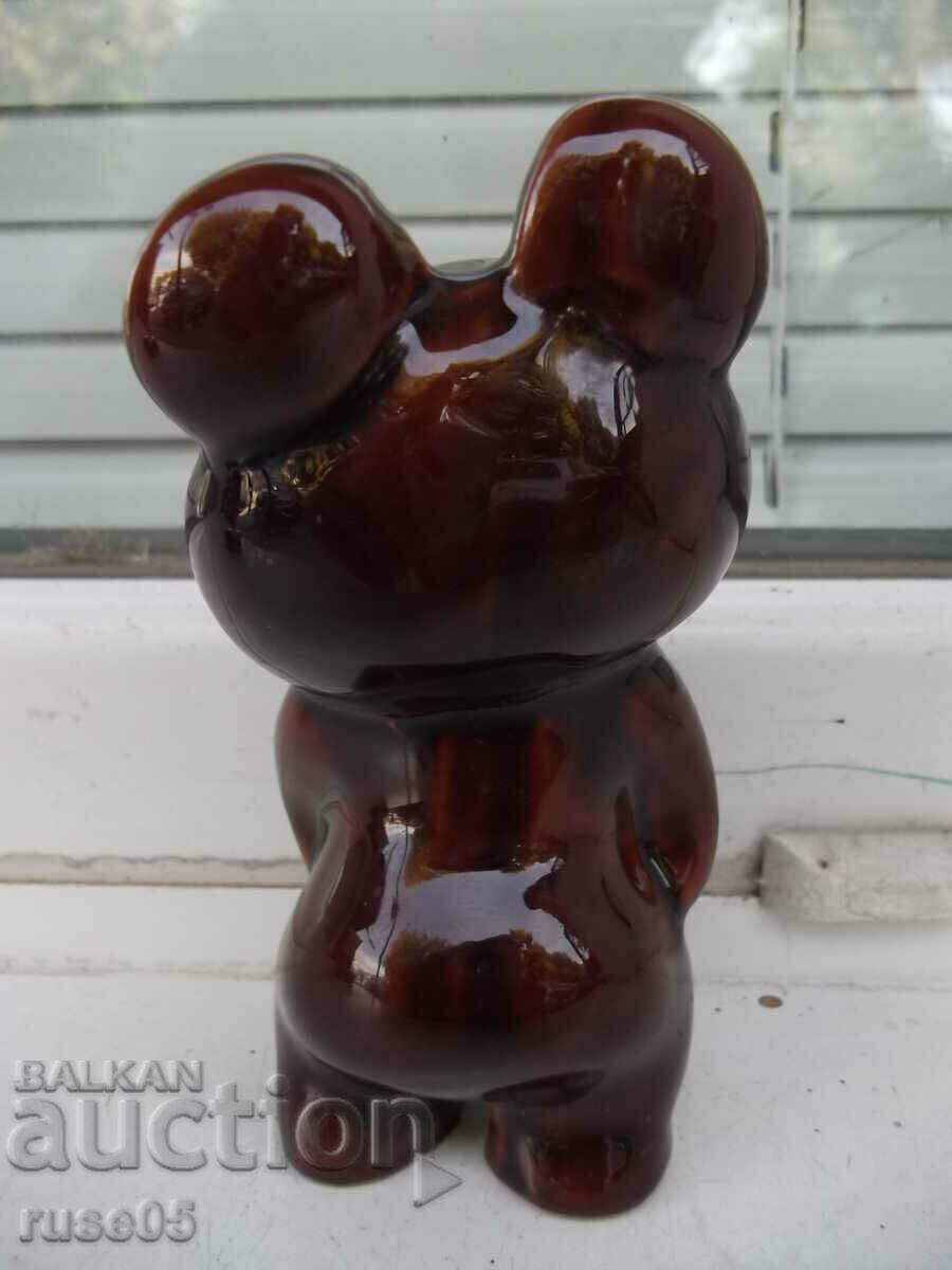 Delivery of Ceramic bear from the Moscow Olympics