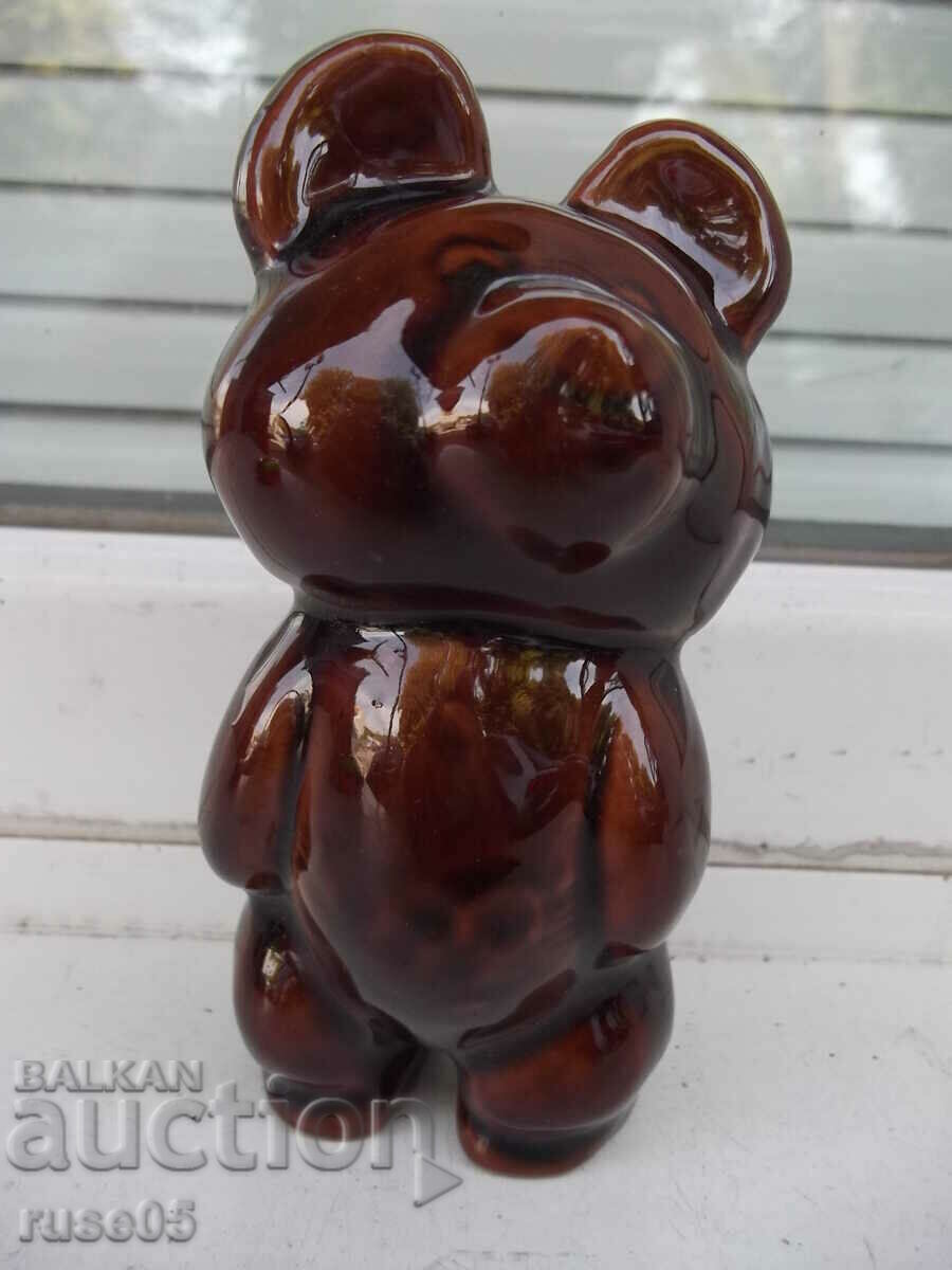 Ceramic bear from the Moscow Olympics
