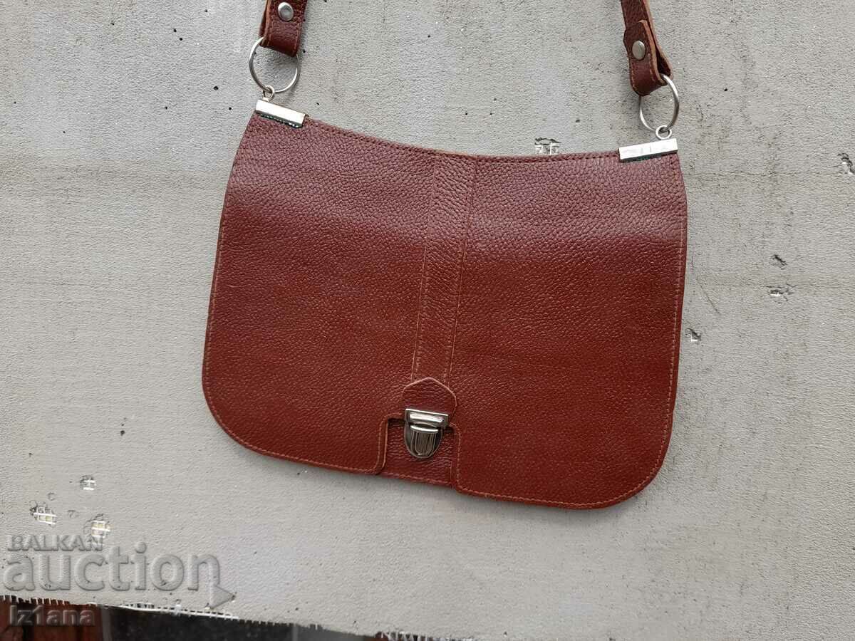 Old women's leather bag Balkan with price 35.00 BGN | € 17.90