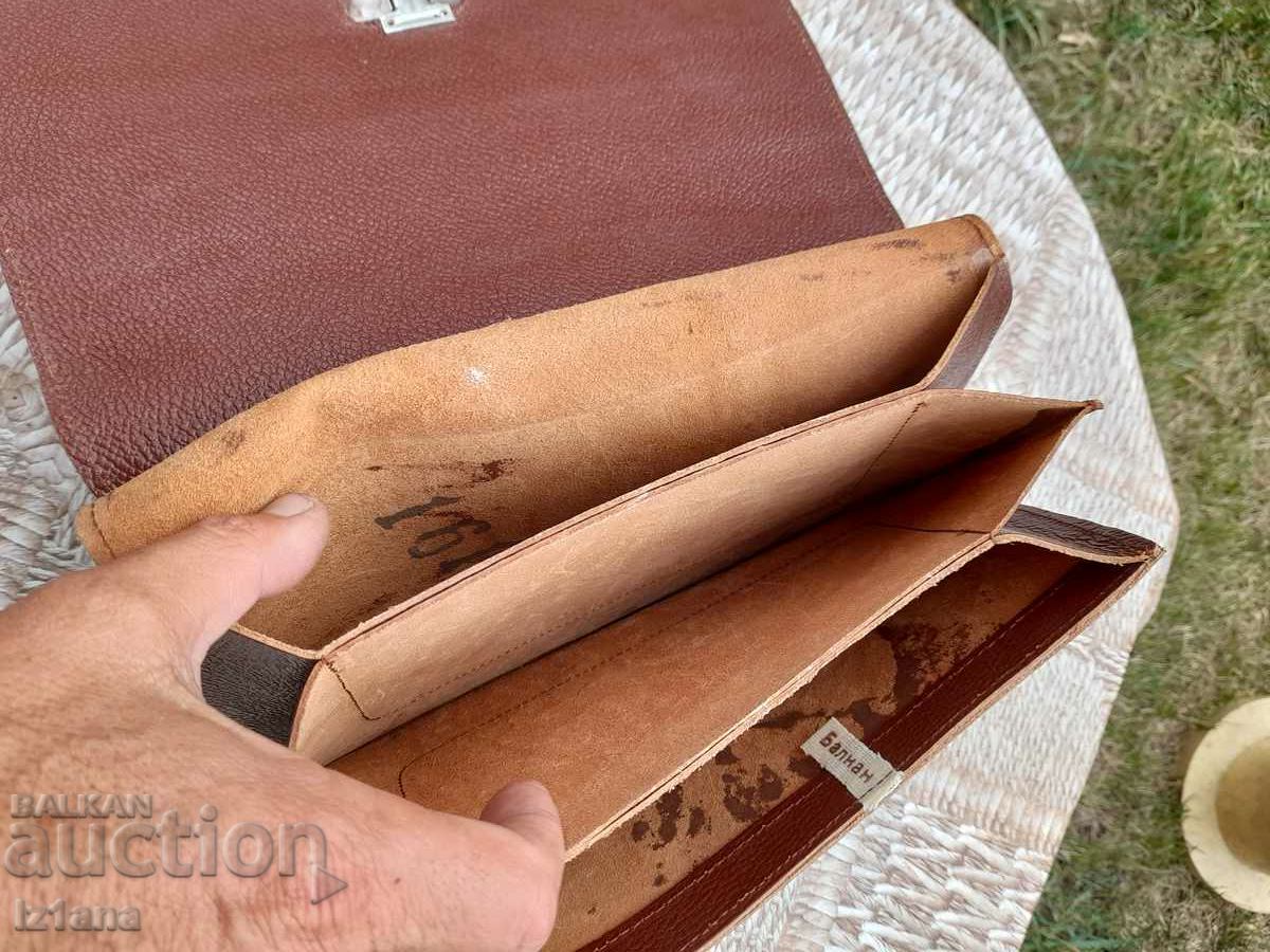 Old women's leather bag Balkan - 5