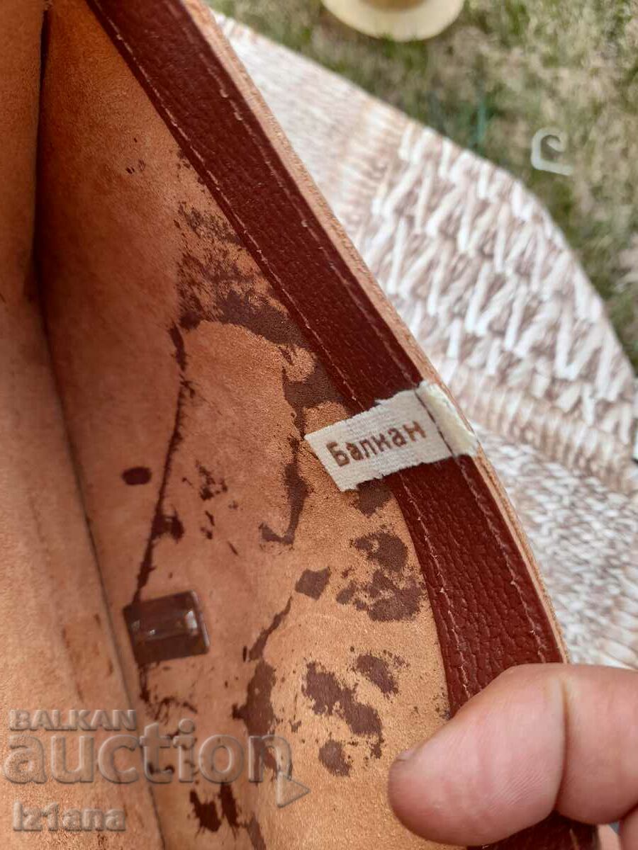 Old women's leather bag Balkan - 6