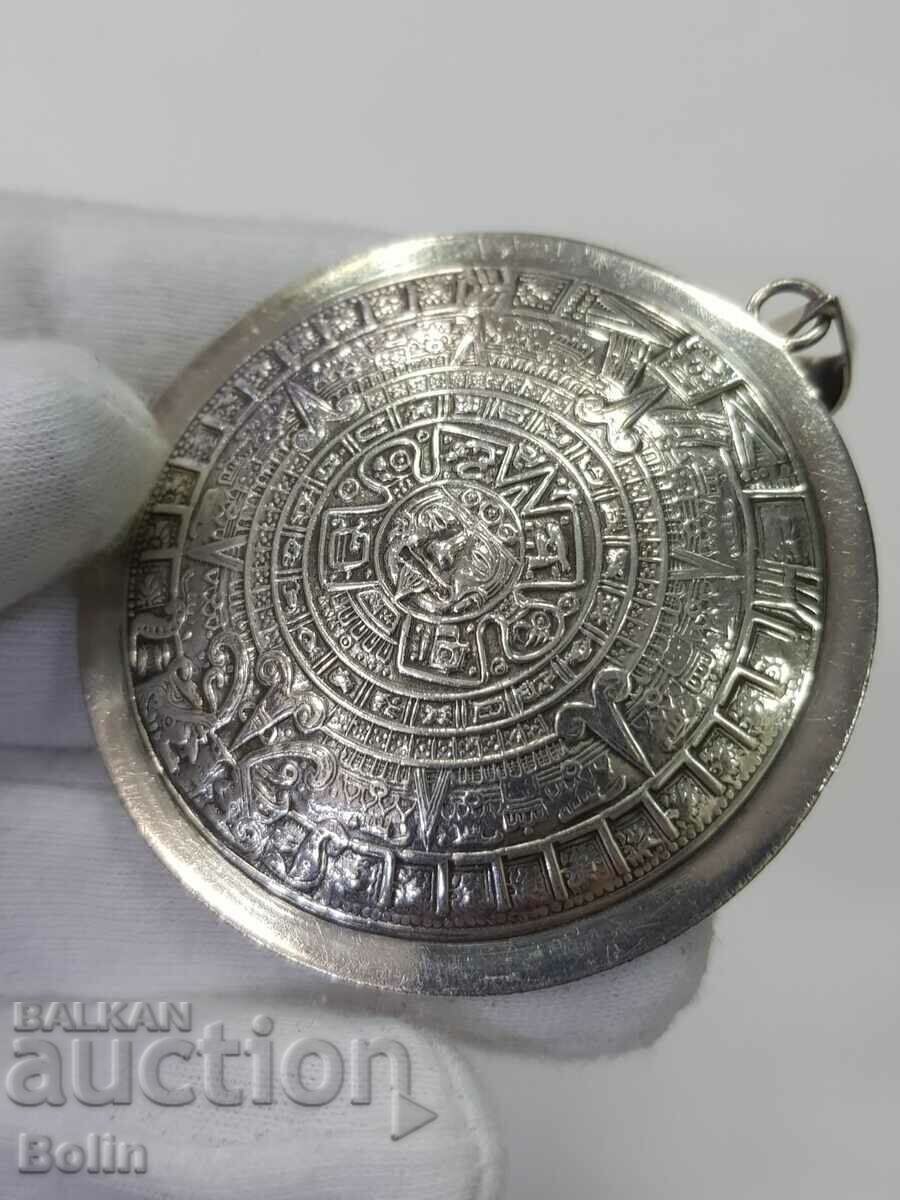Solid silver medallion Mexico 925 pr. STERLING with price 180.00 BGN | € 92.03 Solid silver medallion Mexico 925 pr. STERLING with price 180.00 BGN | € 92.03