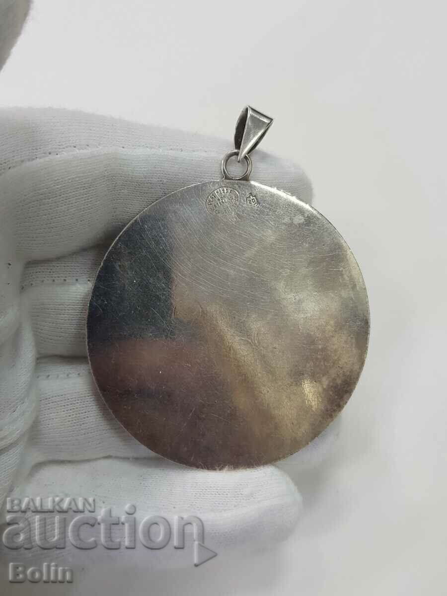 Auction Solid silver medallion Mexico 925 pr. STERLING Auction Solid silver medallion Mexico 925 pr. STERLING