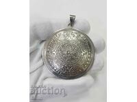 Масивен сребърен медальон Mexico 925 пр. STERLING
