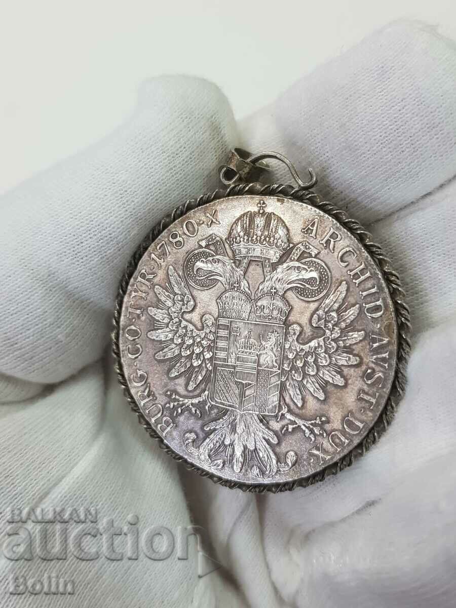 1780 Silver Austrian Coin Medallion with price 140.00 BGN | € 71.58 1780 Silver Austrian Coin Medallion with price 140.00 BGN | € 71.58