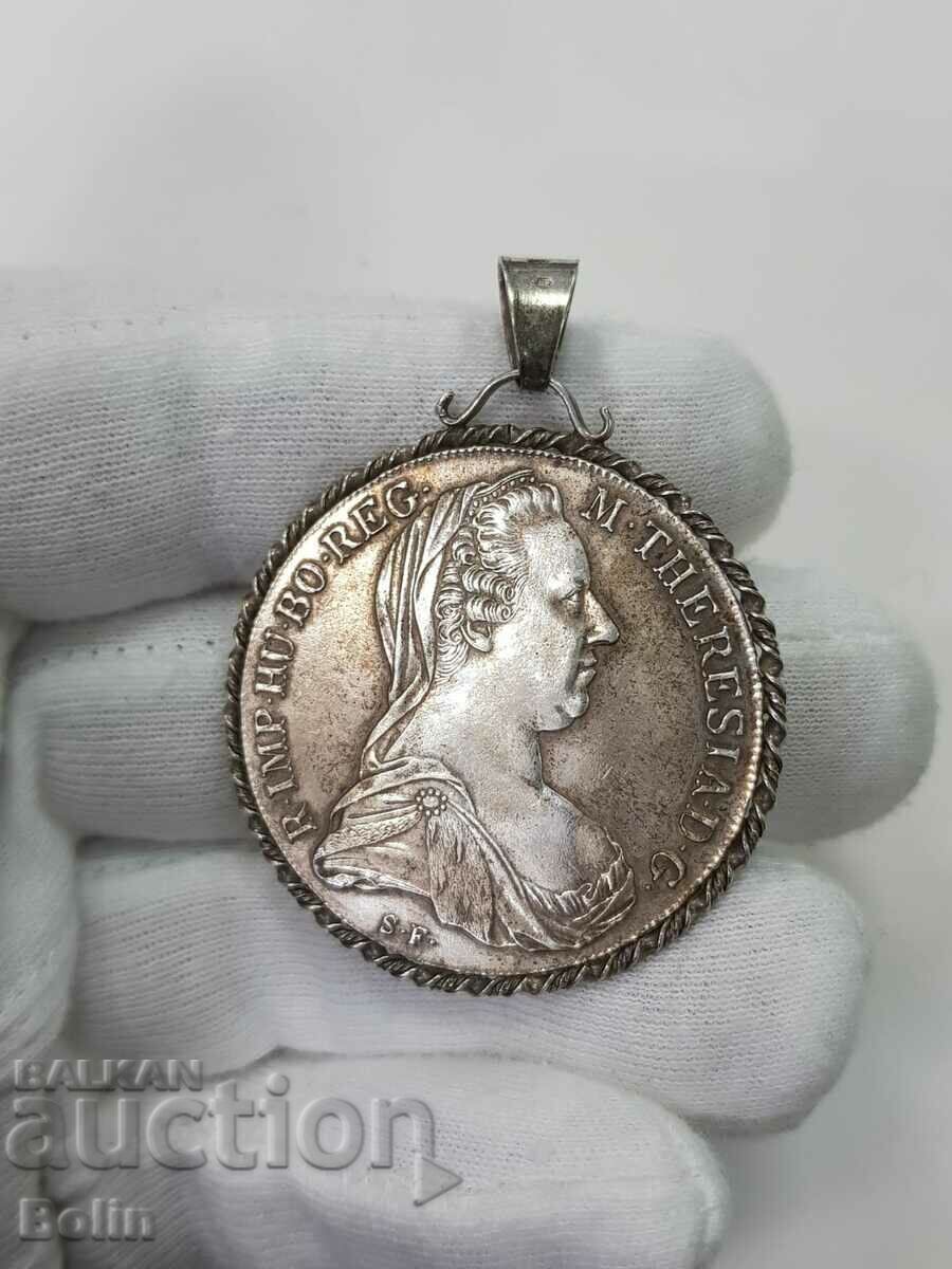 Auction 1780 Silver Austrian Coin Medallion Auction 1780 Silver Austrian Coin Medallion