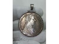 1780 Silver Austrian Coin Medallion