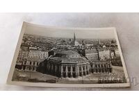 П К Wien Blick voin Rathaus auf das Burgtheater