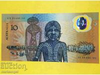 Австралия 10 долара 1988 Елизавета II банкнот UNC