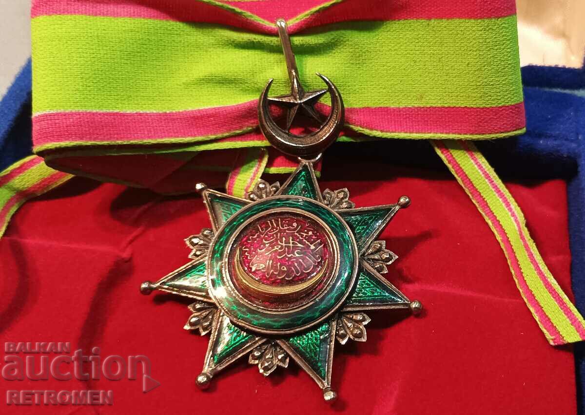 Auction Turkish Order "Osmanie" III, rank of neck. Auction Turkish Order "Osmanie" III, rank of neck.