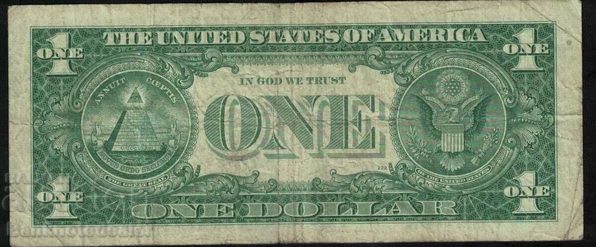 USA 1 Dollar 1957 Pick Ref 5517 with price 18.00 BGN | € 9.20 USA 1 Dollar 1957 Pick Ref 5517 with price 18.00 BGN | € 9.20