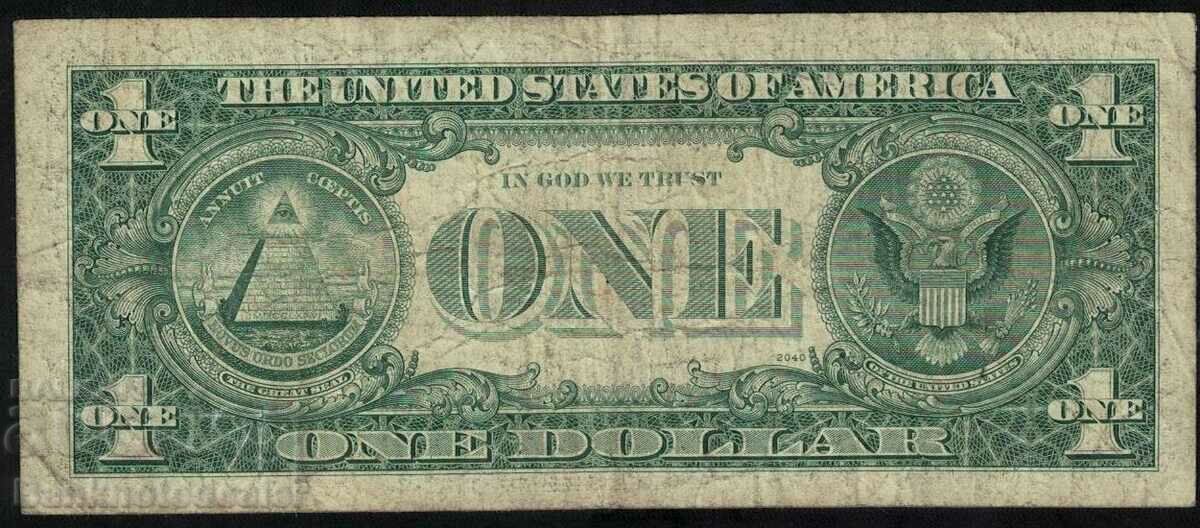 USA 1 Dollar 1974 Pick Ref 3550 with price 18.00 BGN | € 9.20 USA 1 Dollar 1974 Pick Ref 3550 with price 18.00 BGN | € 9.20