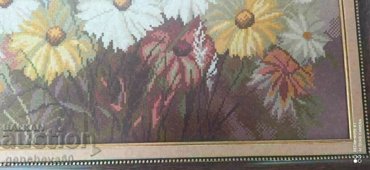 Beautiful large tapestry "Flowers" - 7