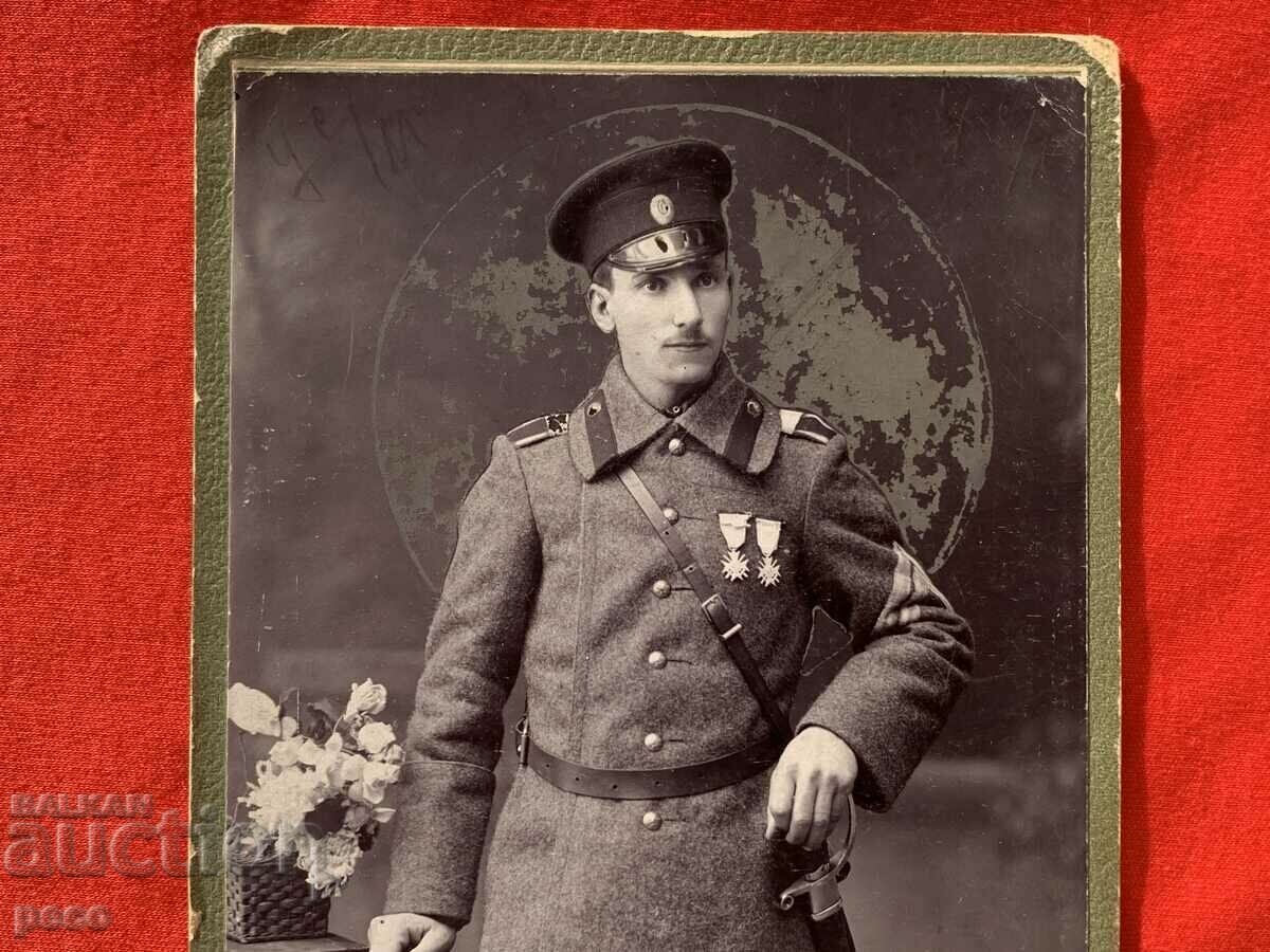 Feldfebel 5th Infantry Danube Regiment Liebig Ruse 1917 with price 30.00 BGN | € 15.34 Feldfebel 5th Infantry Danube Regiment Liebig Ruse 1917 with price 30.00 BGN | € 15.34