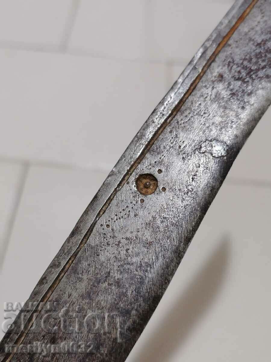 Old knife without kaniya and stamp karakulak blade - 5 Old knife without kaniya and stamp karakulak blade - 5