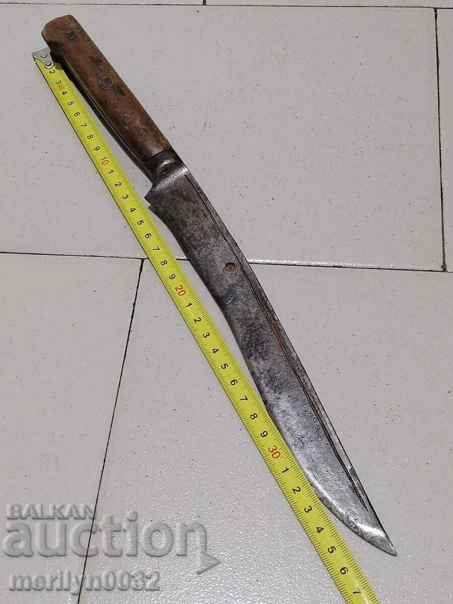 Old knife without kaniya and stamp karakulak blade - 7 Old knife without kaniya and stamp karakulak blade - 7