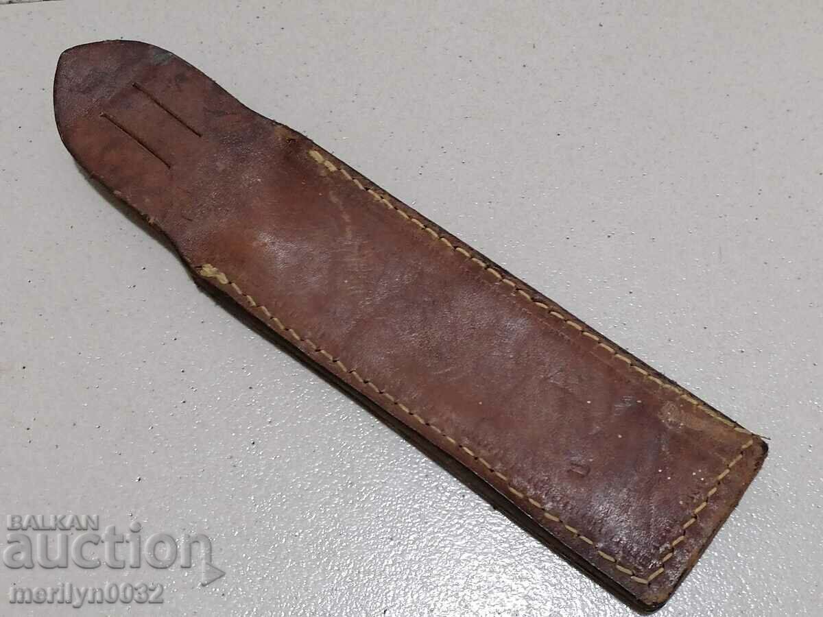 Leather Kaniya Parachute Knife Dagger Blade - 5 Leather Kaniya Parachute Knife Dagger Blade - 5