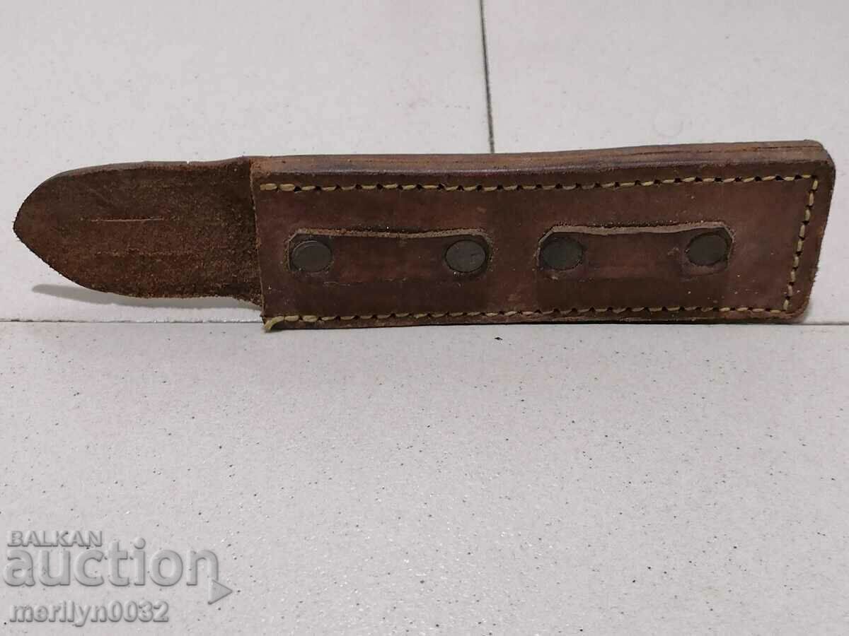 Leather Kaniya Parachute Knife Dagger Blade - 6 Leather Kaniya Parachute Knife Dagger Blade - 6