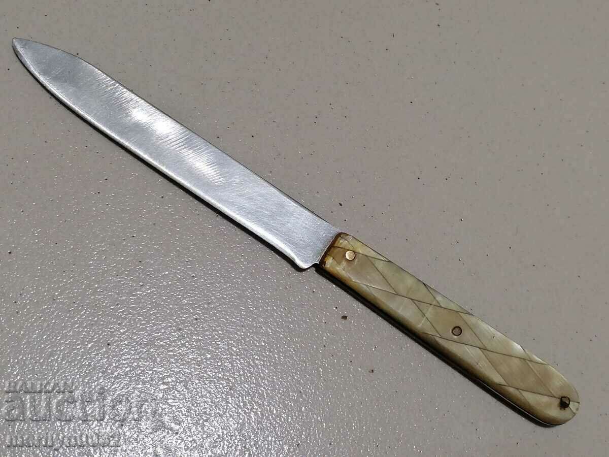 Old knife with cataline blade - 6 Old knife with cataline blade - 6