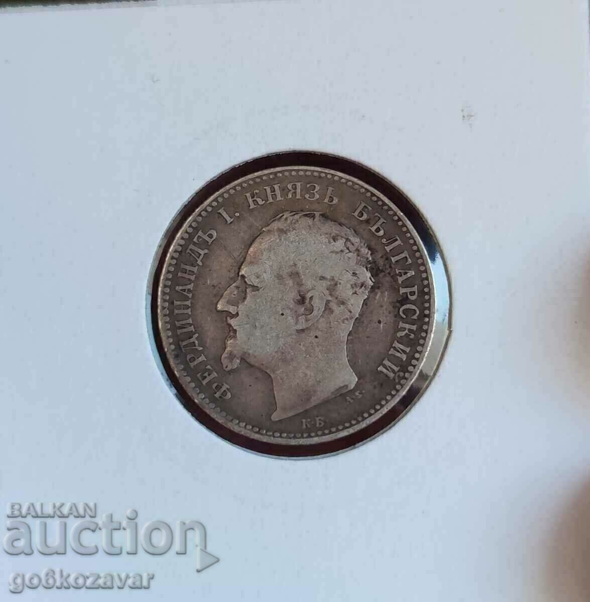 Bulgaria 1 lev 1891 silver. with price 22.90 BGN | € 11.71 Bulgaria 1 lev 1891 silver. with price 22.90 BGN | € 11.71