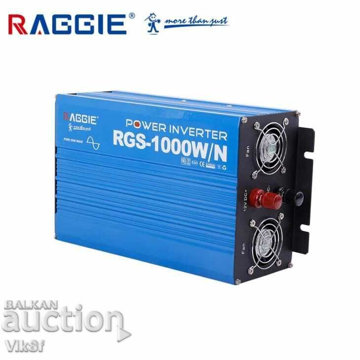 12V /1000 Watts Pure Sine Raggie Inverter with price 285.00 BGN | € 145.72