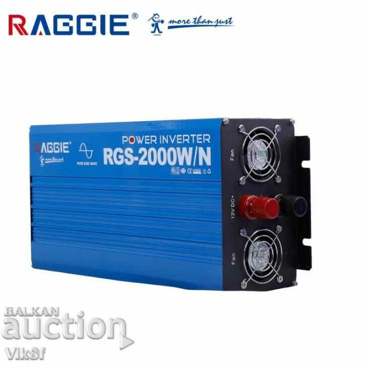 Delivery of 12V /2000 watts Raggie pure sine wave inverter