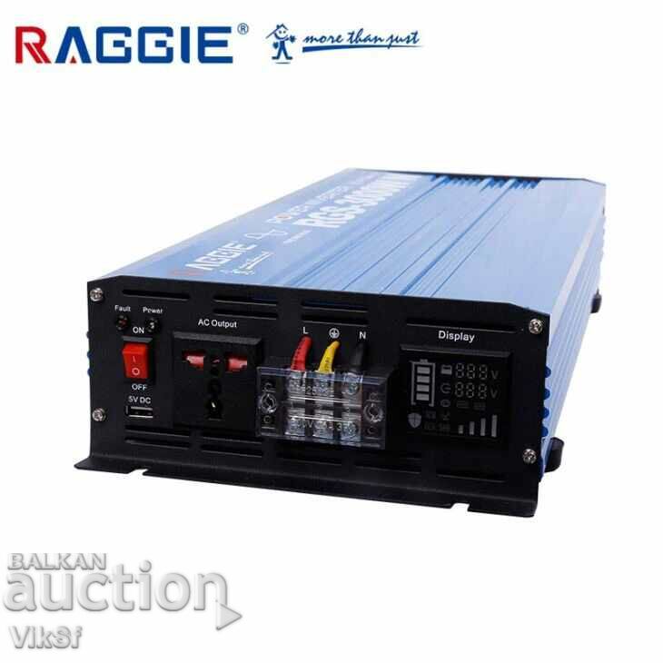 12V /3000 Watts Pure Sine Raggie Inverter or 24V/300 with price 525.00 BGN | € 268.43 12V /3000 Watts Pure Sine Raggie Inverter or 24V/300 with price 525.00 BGN | € 268.43