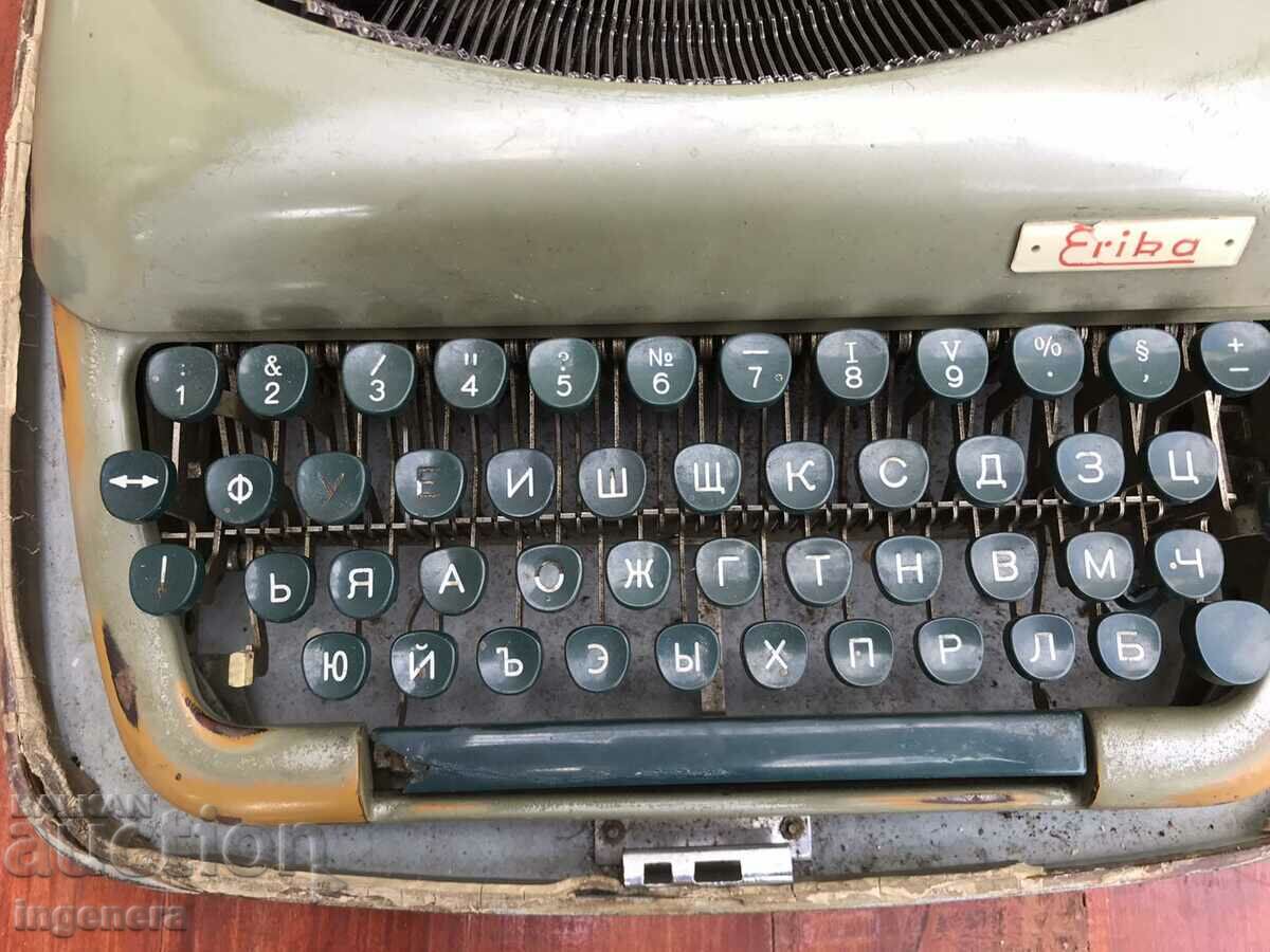 Delivery of "ERIKA" MECHANICAL TYPEWRITER "ERIKA" WORKS Delivery of "ERIKA" MECHANICAL TYPEWRITER "ERIKA" WORKS