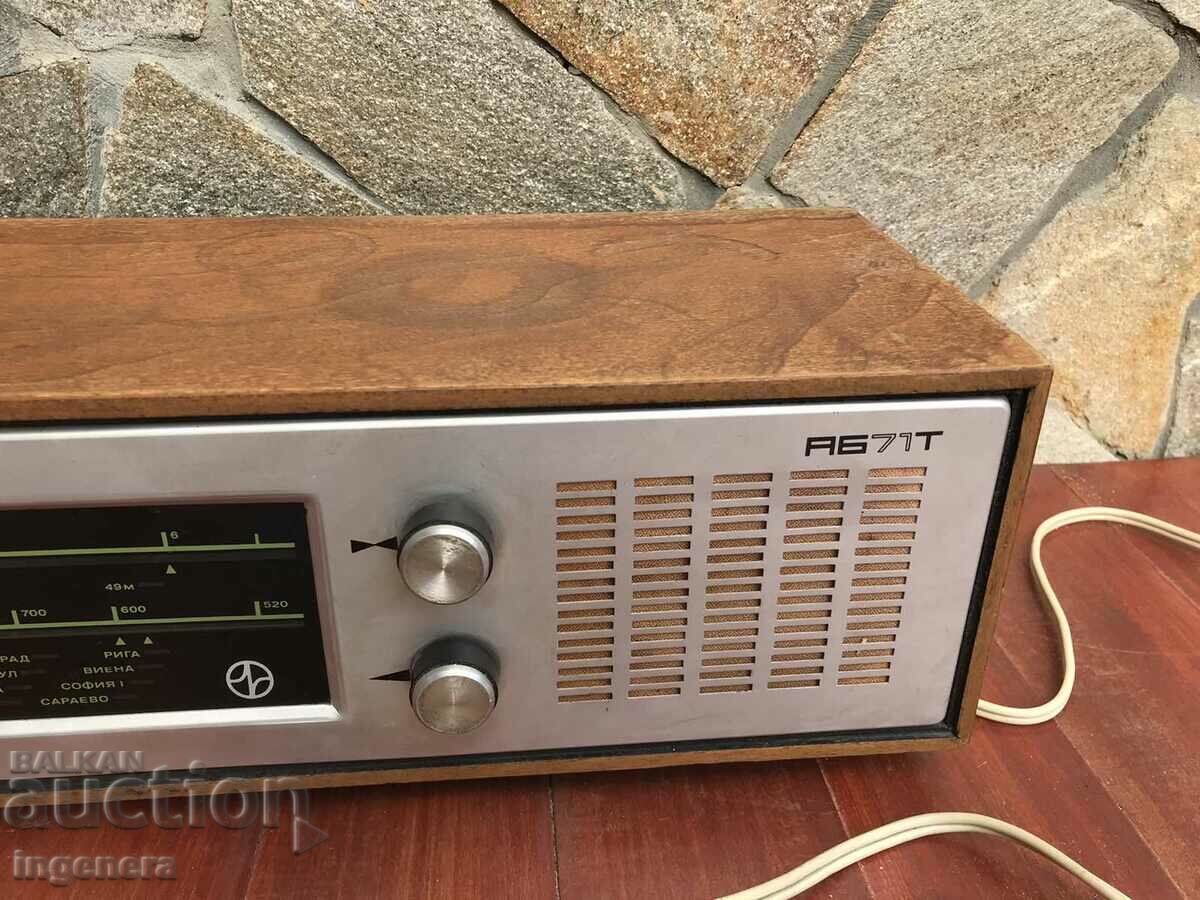 Auction RADIO RADIO "AB 71T RETRO WORKS Auction RADIO RADIO "AB 71T RETRO WORKS