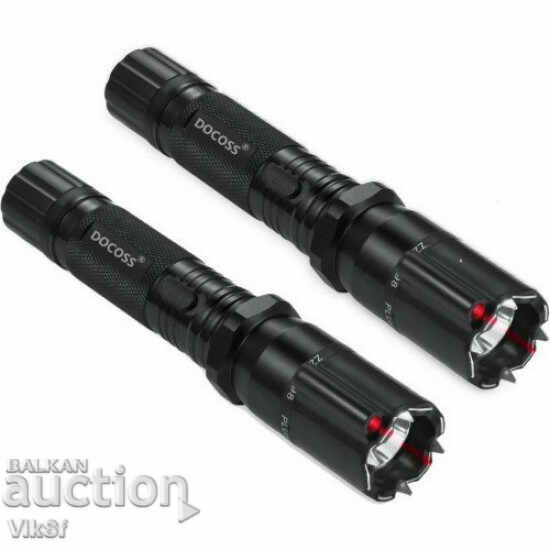 ELECTRIC SHOCK WITH LED FLASHLIGHT AND LASER - 5 ELECTRIC SHOCK WITH LED FLASHLIGHT AND LASER - 5